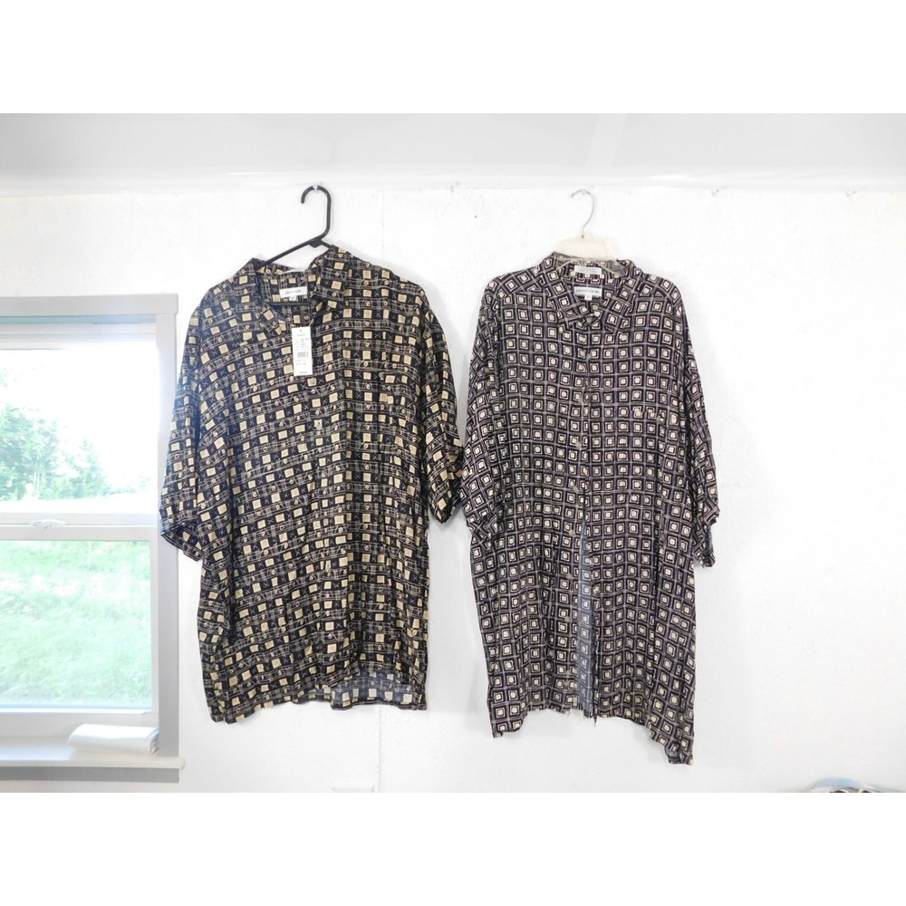 Lot 34 of Two Pierre Cardin  Button Up Shirts  2x‎ XXL One NWT